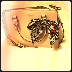 Silk tie/scarf for purse